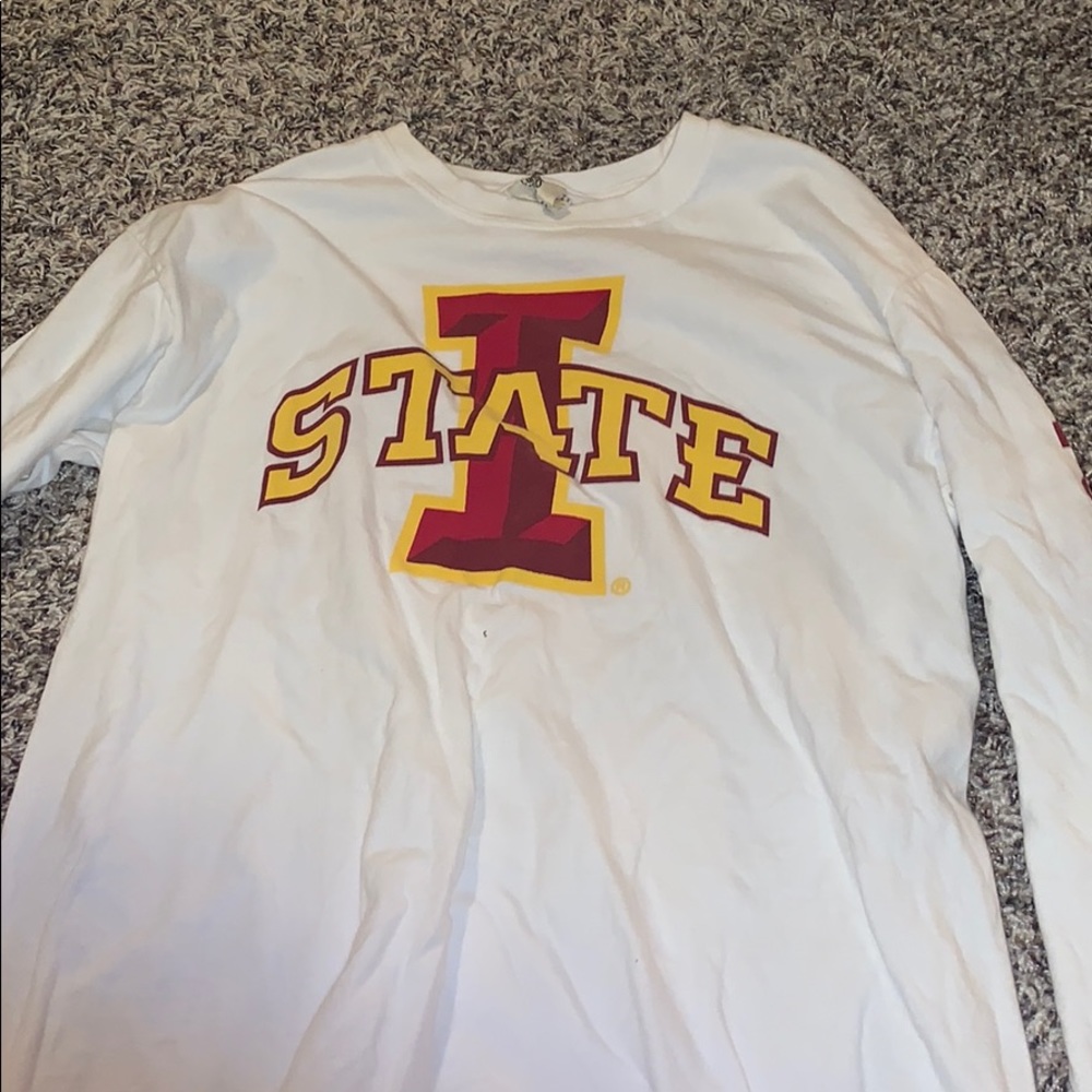 Iowa State (ISU) White Top! Never Worn